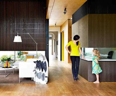 Gothic open living renovation