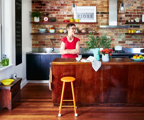 A café-inspired kitchen with eco credentials