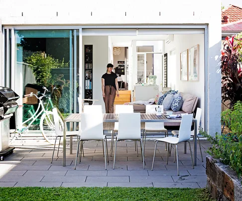 renovated worker's cottage