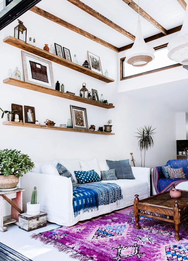 10 homes that master modern boho style
