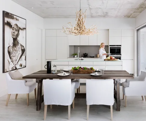 raw industrial style home