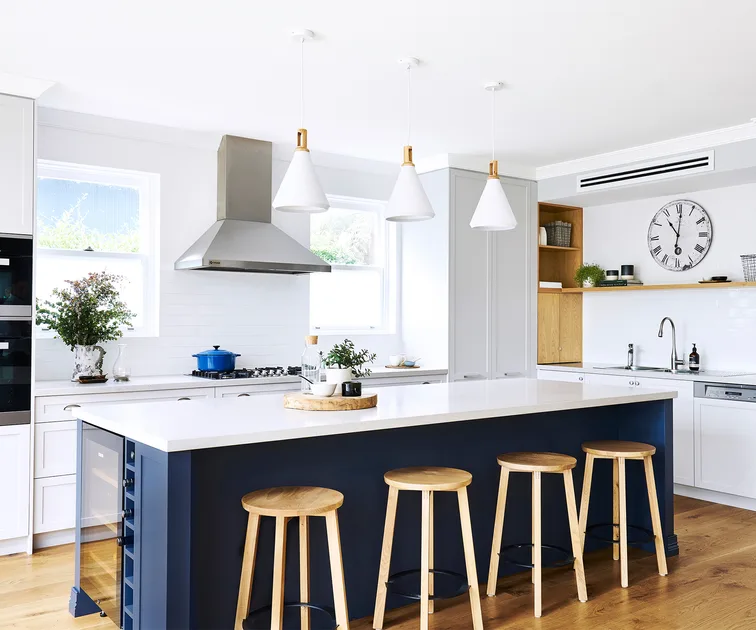 Navy Kitchen Design by DCB Interiors: A Showcase