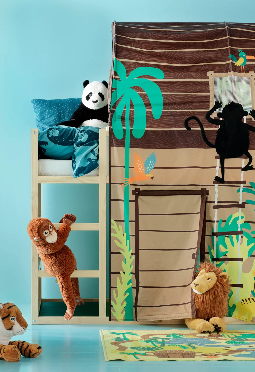 IKEA's DJUNGELSKOG collection explores the jungle