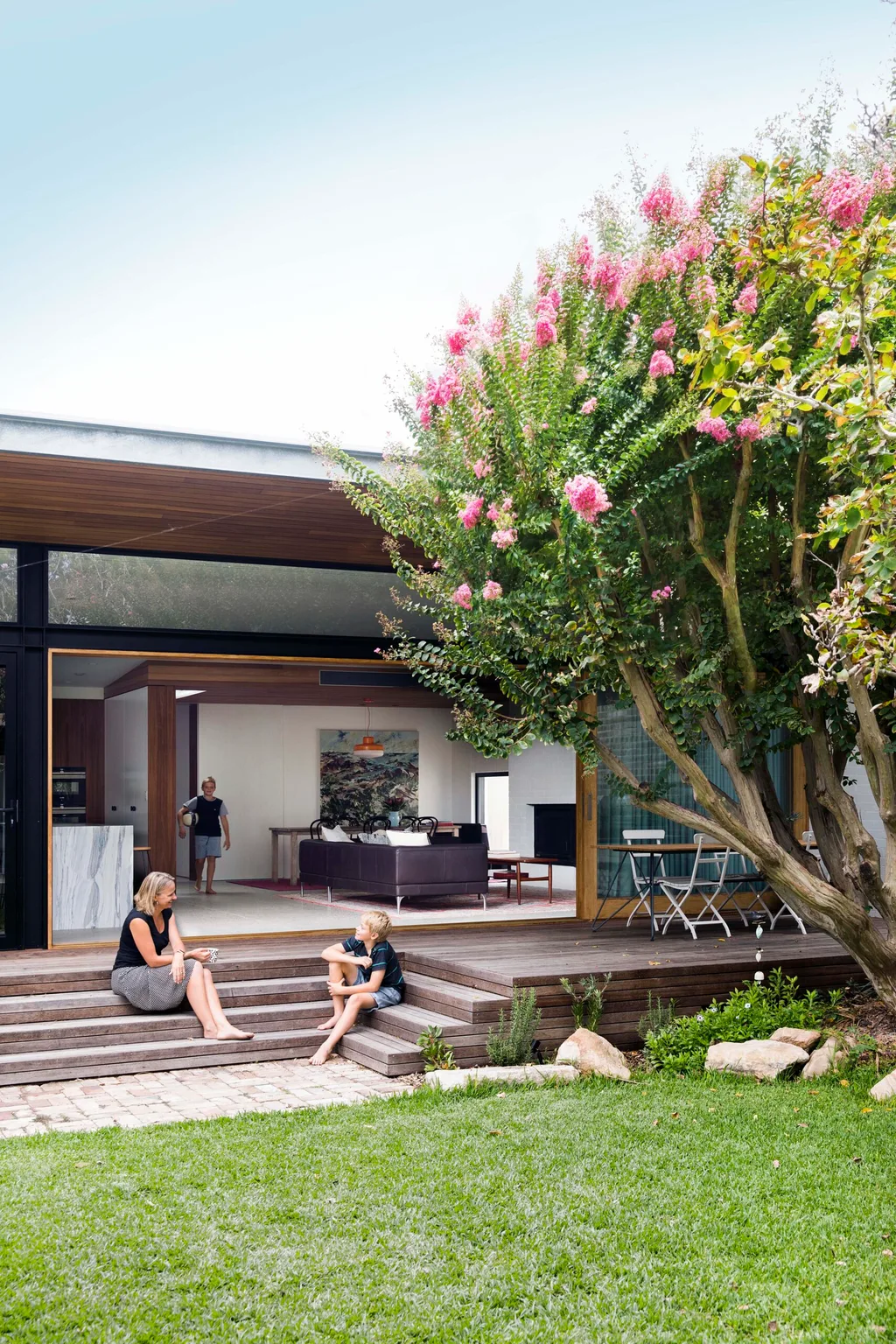 A federation style home's contemporary renovation