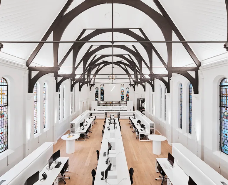 Converted church turned architectural and design studio | Homes To Love