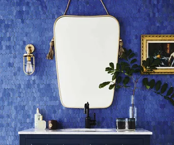 5 tile trends that are taking over the bathroom