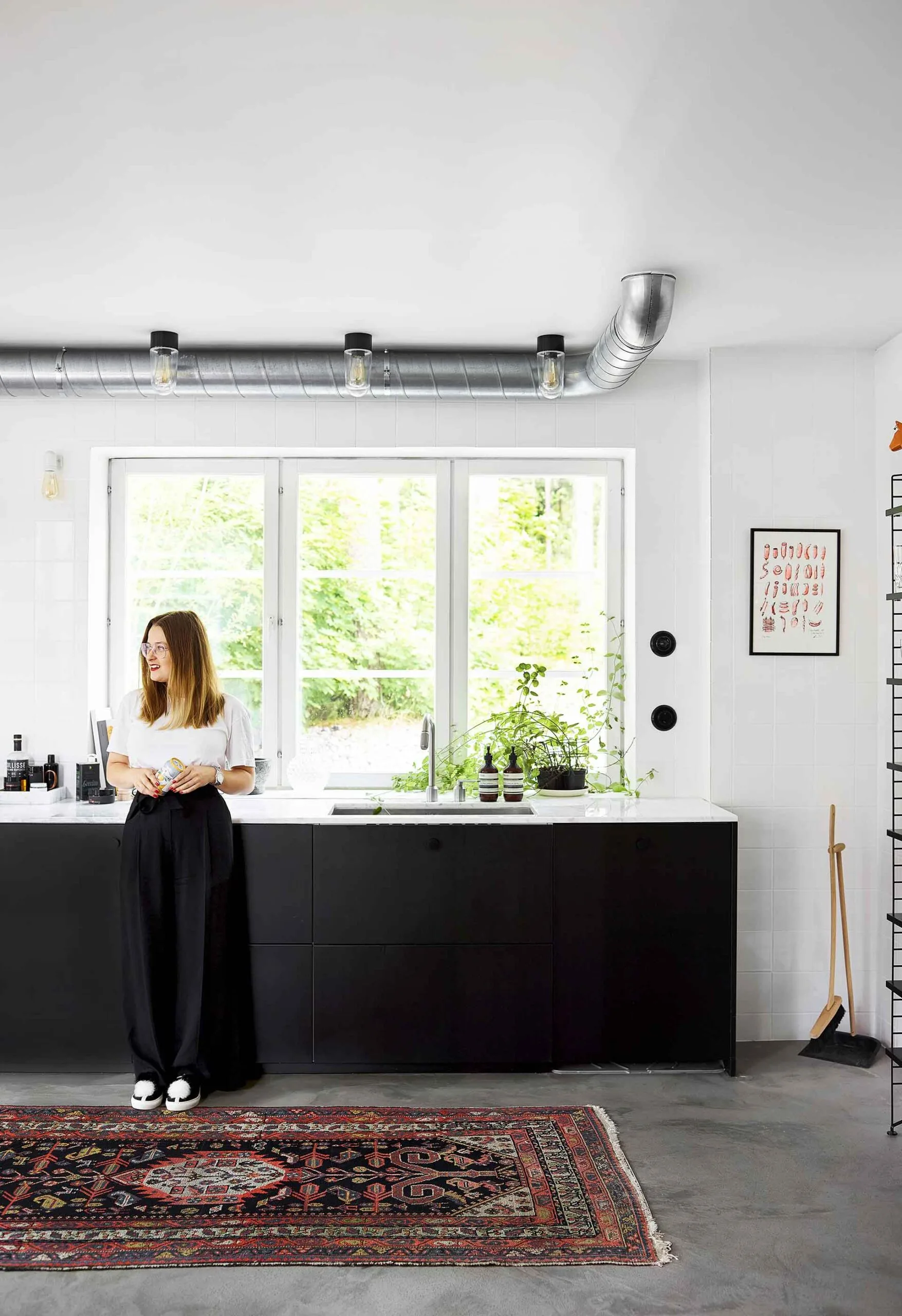 A ski factory's industrial chic loft home conversion