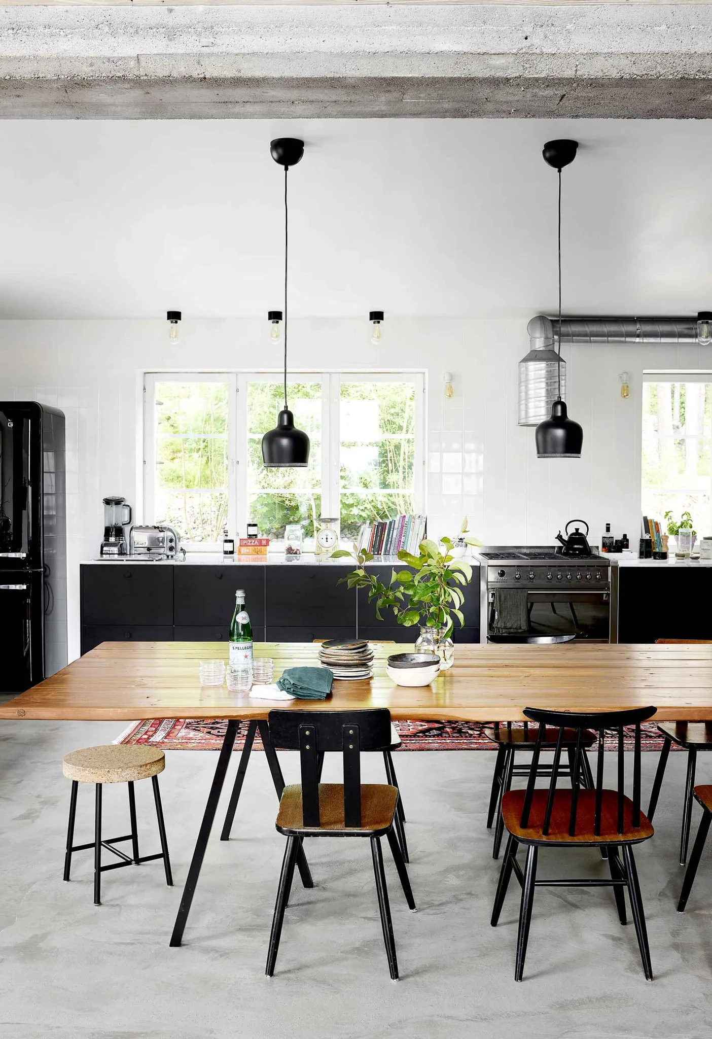 A ski factory's industrial chic loft home conversion