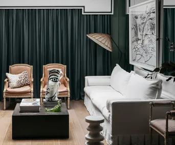 dark interior design