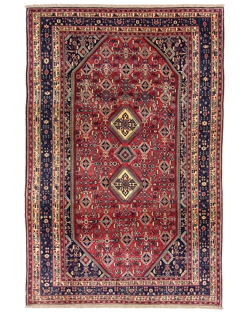 Cadrys antique Persian wool and silk rugs