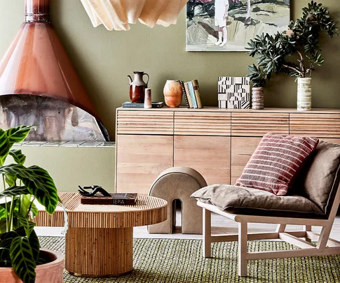 stylish winter house