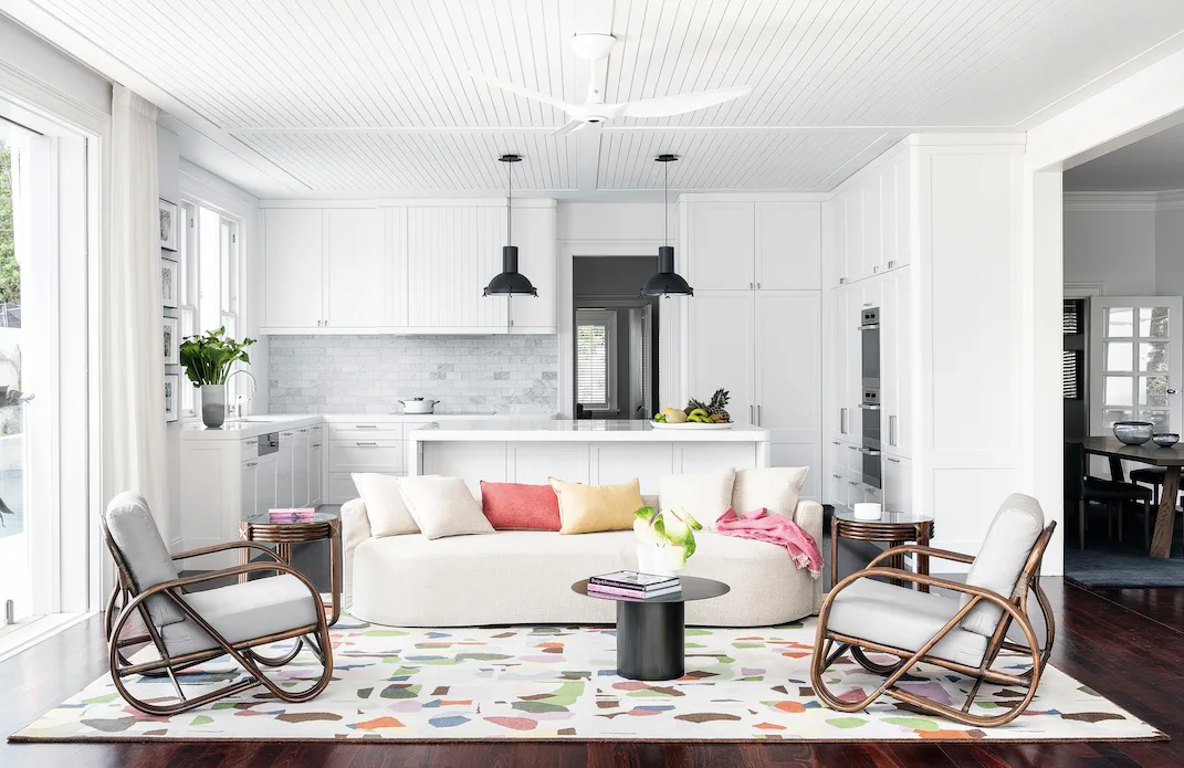 A light and airy family home with a functional layout