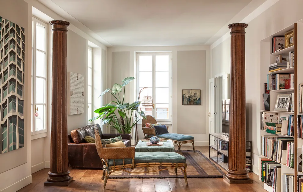 The enchanting apartment of an Italian designer