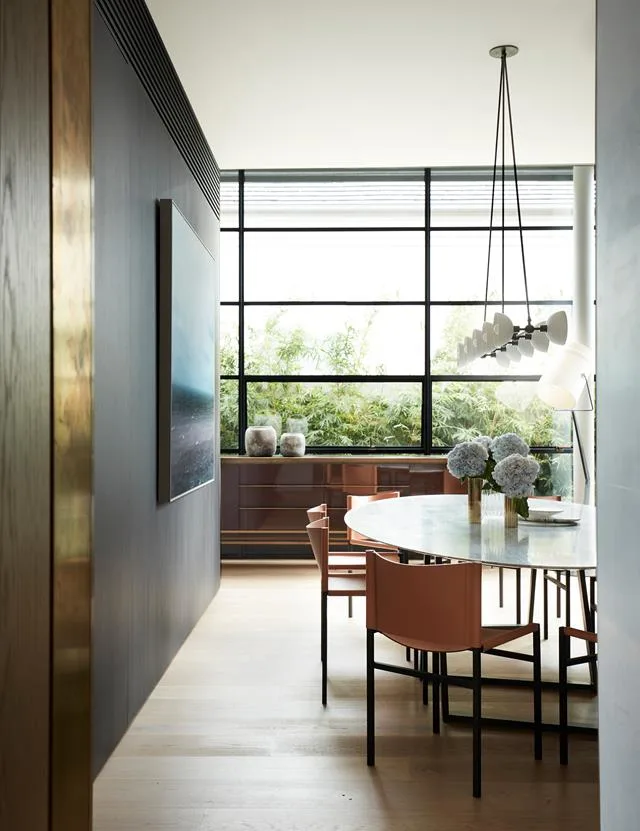 DePadova &lsquo;Rea&rsquo; dining chairs, all from Boffi