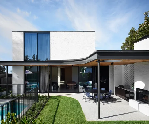 modern home exterior