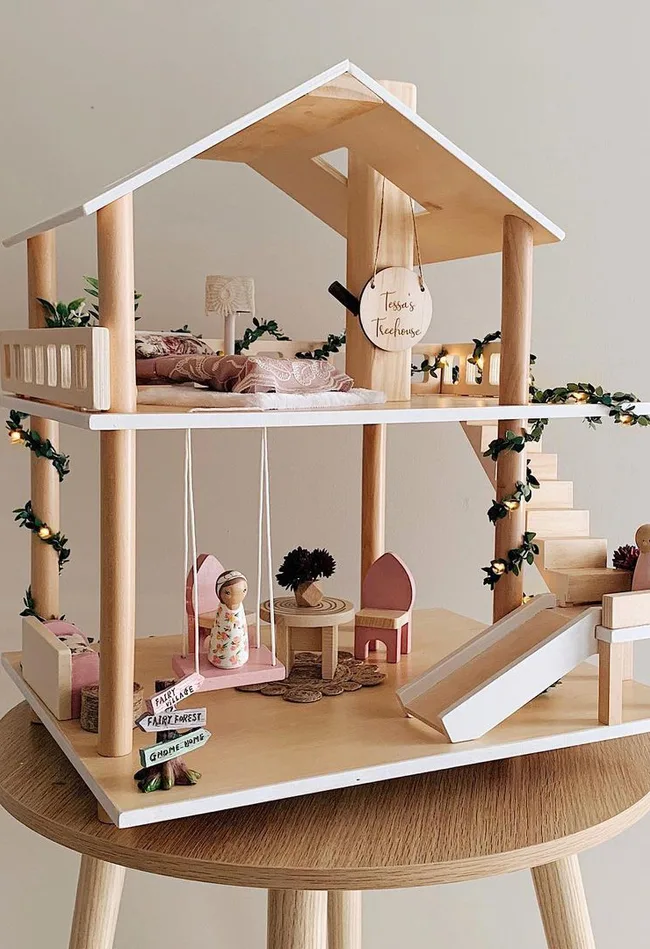 Kmart customisable cubby house toy.
