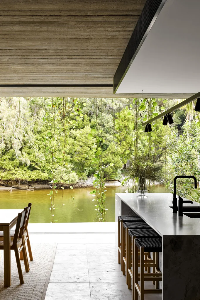 Holiday Home Draped in Vines on the Noosa River Homes To Love