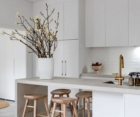 clean and clutter-free kitchen