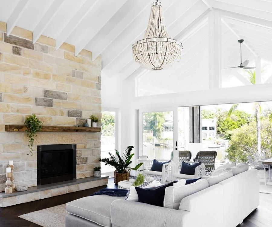 25 beautiful stone fireplace ideas