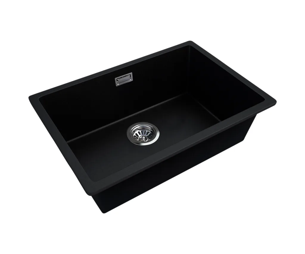 Granite Quartz Stone Single Kitchen Sink Bowl