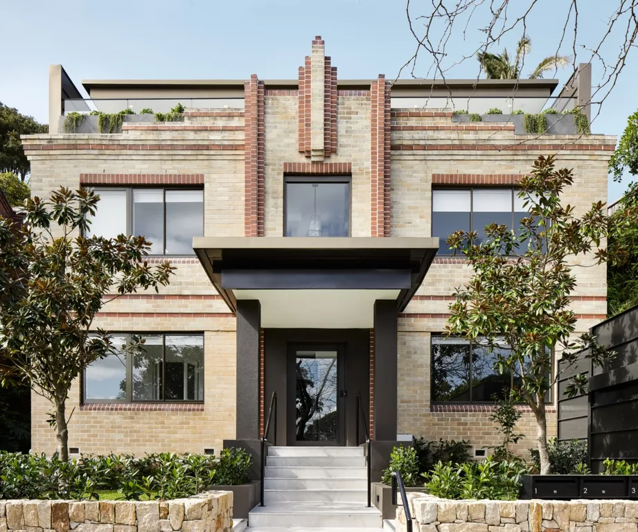 View of An Art-Deco Apartment Renovation That Revives 1930s Glamour