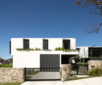 white home exterior mosman sydney