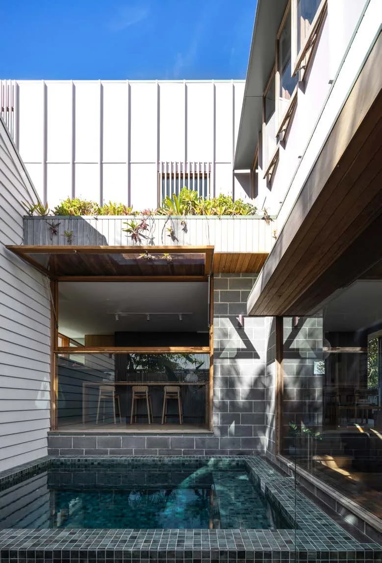 View of An Eco-Friendly Beach House On The Northern Beaches