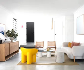 A “blank canvas” worker’s cottage injected with the perfect blend of vibrance and calm