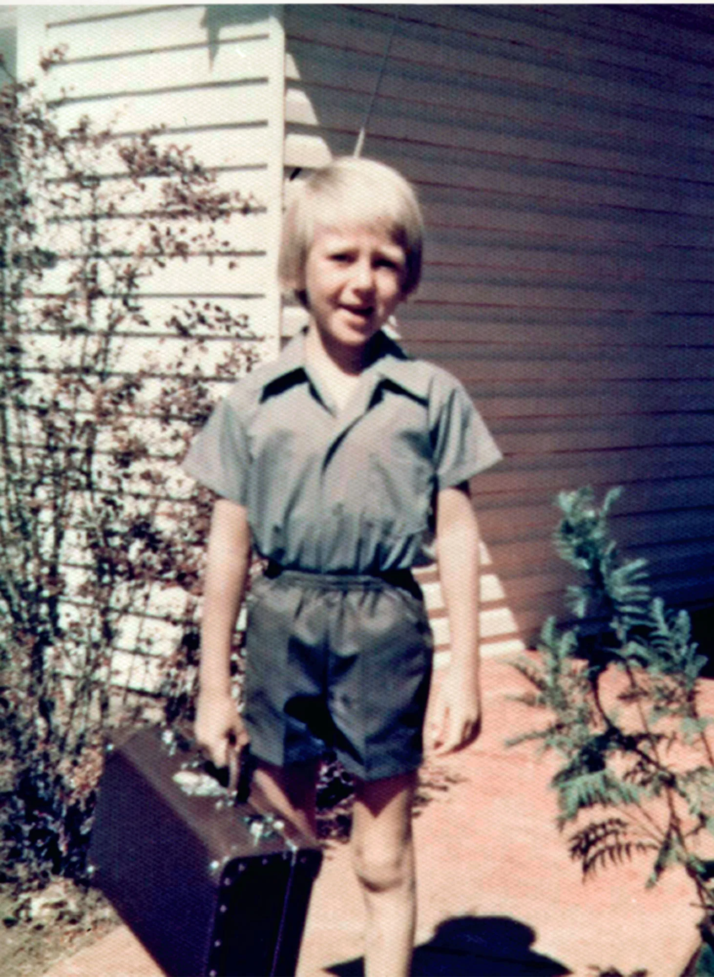 Glenn McGrath as a child