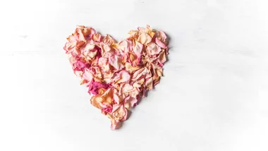 How to make rose petal confetti 