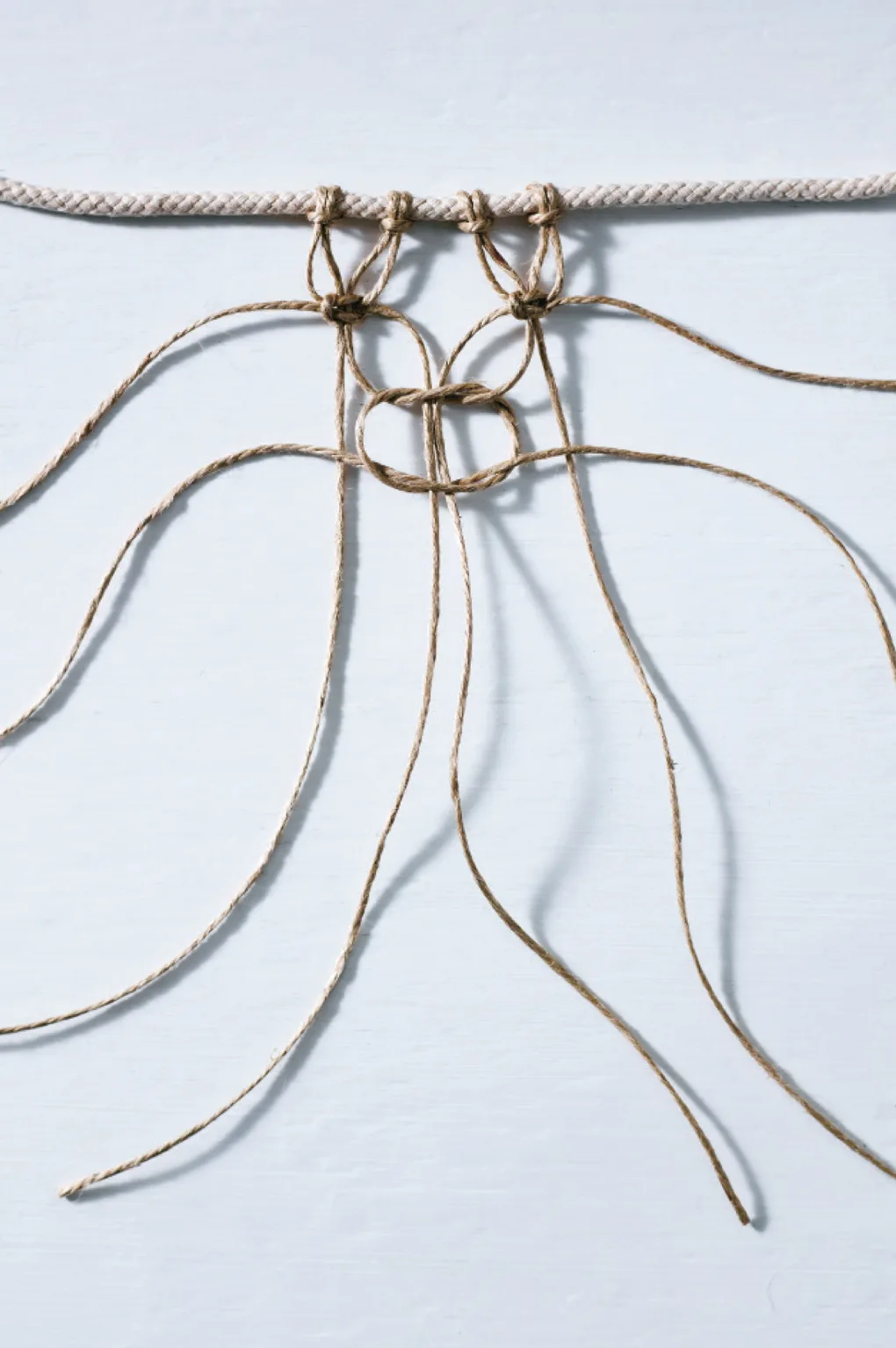 Macramé string bag: DIY project