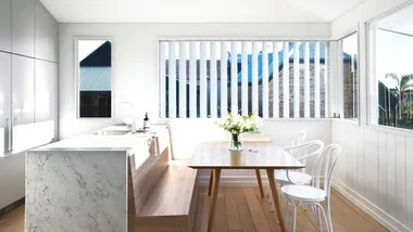 This restored Brisbane worker’s cottage received a modern reinvention